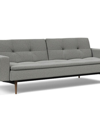 Innovation  Dublexo Sovesofa Med Polstret Armlæn Liggemål 115x210 Cm-533 -mørke