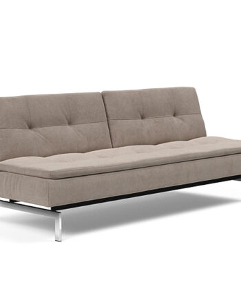 Innovation  Dublexo Sovesofa Med Styletto Ben 115x210 Cm-318-chrome Ben