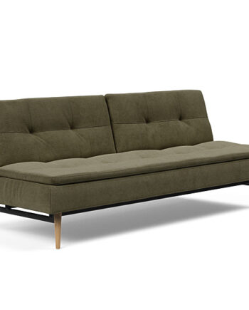 Innovation  Dublexo Sovesofa Med Styletto Ben 115x210 Cm-316-egetræs Ben