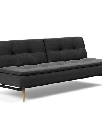Innovation  Dublexo Sovesofa Med Styletto Ben 115x210 Cm-529-egetræs Ben