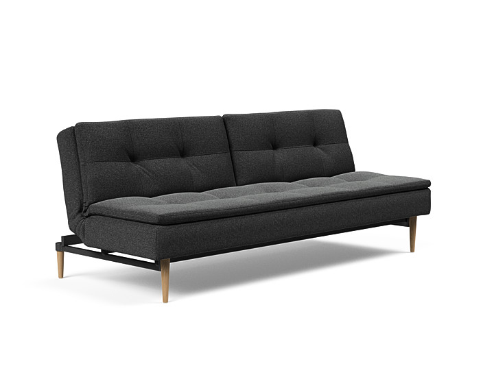 Innovation Dublexo Sovesofa Med Styletto Ben 115x210 Cm-529-egetræs Ben