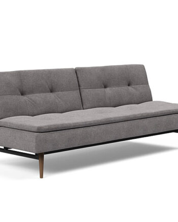 Innovation  Dublexo Sovesofa Med Styletto Ben 115x210 Cm-217 -mørke Egetræs Ben