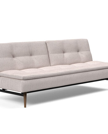 Innovation  Dublexo Sovesofa Med Styletto Ben 115x210 Cm-300 -mørke Egetræs Ben