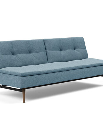 Innovation  Dublexo Sovesofa Med Styletto Ben 115x210 Cm-525 -mørke Egetræs Ben
