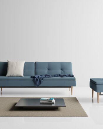 Innovation  Dublexo Sovesofa 115x210 Cm Valg Mellem   Forskellige Ben-411 -mørke
