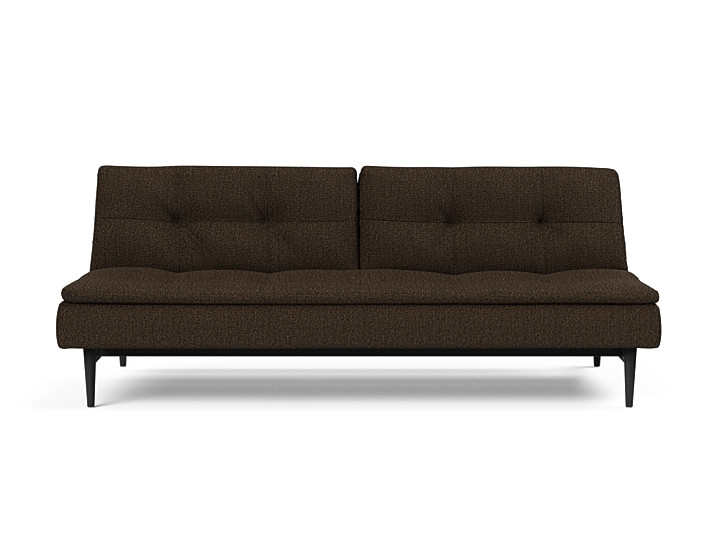 Innovation Dublexo Sovesofa 115x210 Cm Valg Mellem Forskellige Ben-358-sort