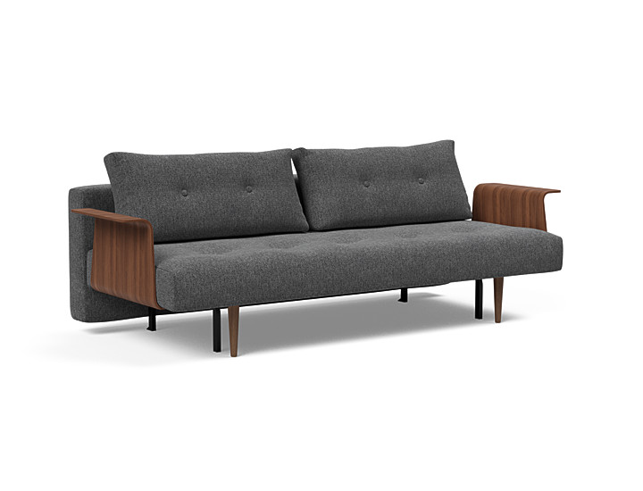 Innovation Recast Dark Stylletto Lakeret Valnød Arm -350
