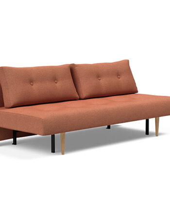 Innovation  Recast Plus Sovesofa 140x200 Cm Med Lys Egetræsben-301