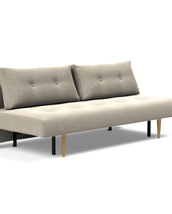 Innovation  Recast Plus Sovesofa 140x200 Cm Med Lys Egetræsben-539