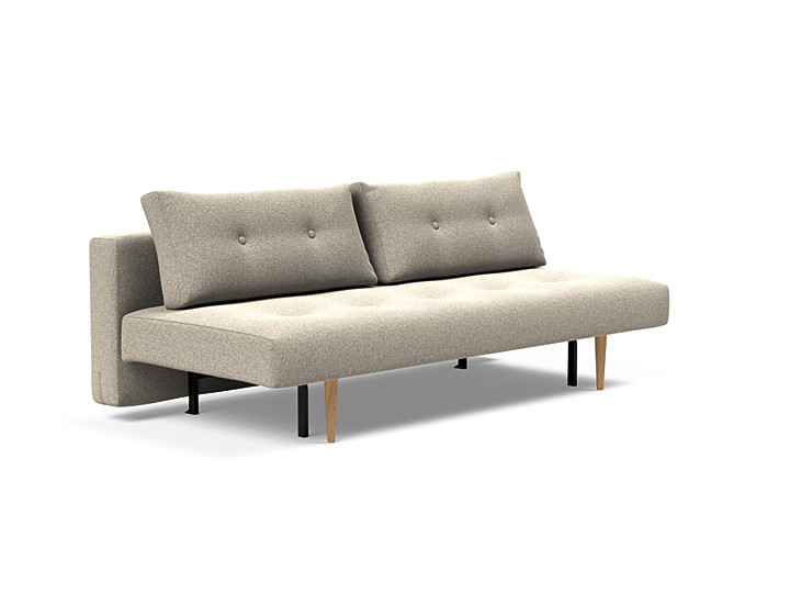 Innovation Recast Plus Sovesofa 140x200 Cm Med Lys Egetræsben-539