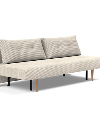 Innovation  Recast Plus Sovesofa 140x200 Cm Med Lys Egetræsben-594