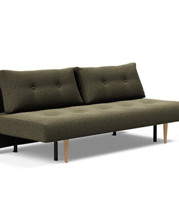 Innovation  Recast Plus Sovesofa 140x200 Cm Med Lys Egetræsben-535