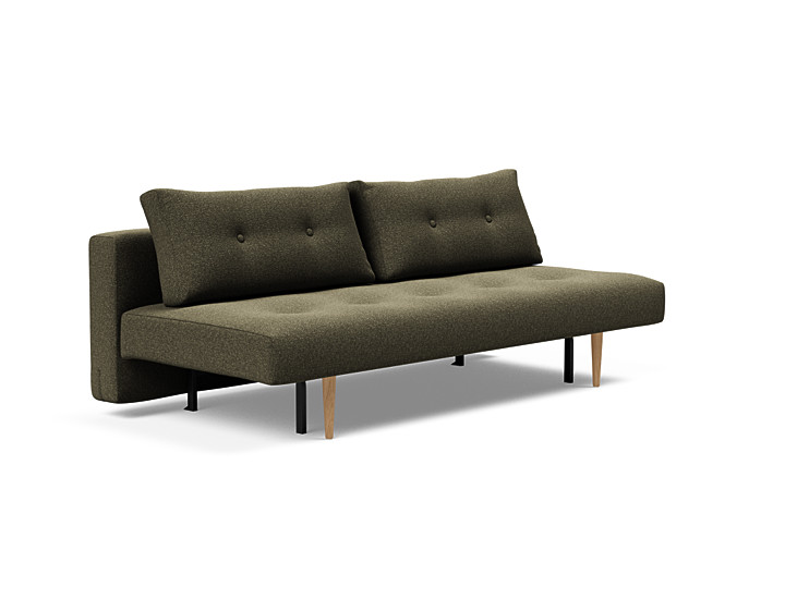Innovation Recast Plus Sovesofa 140x200 Cm Med Lys Egetræsben-535