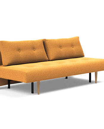Innovation  Recast Plus Sovesofa 140x200 Cm Med Lys Egetræsben-536
