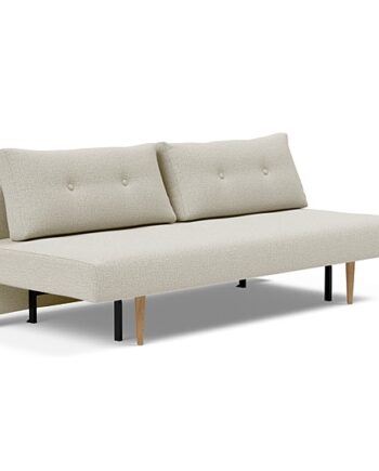 Innovation  Recast Plus Sovesofa 140x200 Cm Med Lys Egetræsben-527  Natural
