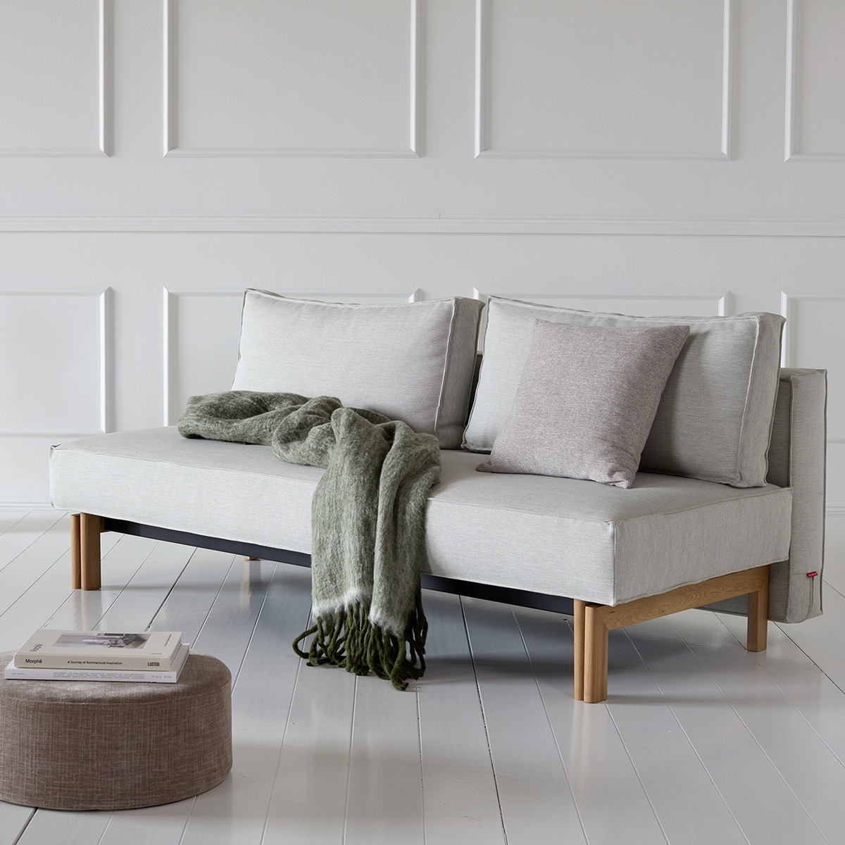 Innovation Living Innovation Sly Wood Sovesofa Pocket Spring Og Seng 140x200 Cm