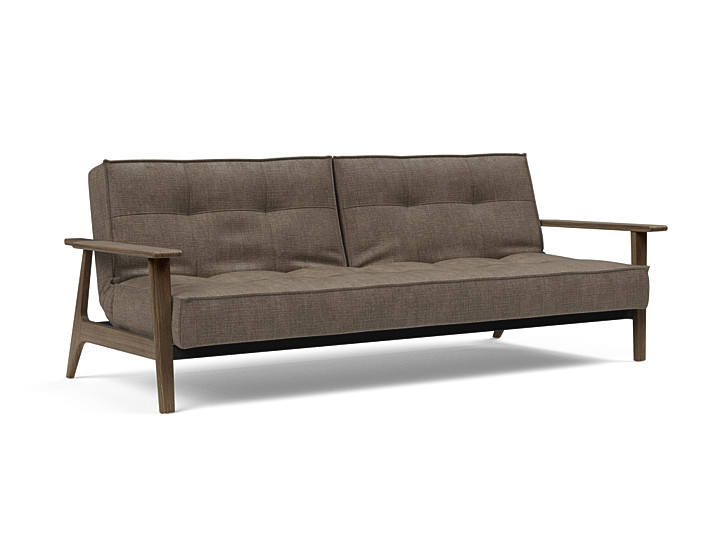 Innovation Splitback Sovesofa Med Frej Armlæn Valg Armlæn Mellem Egetræ Eller Røget Egetræ-411 -egetræ