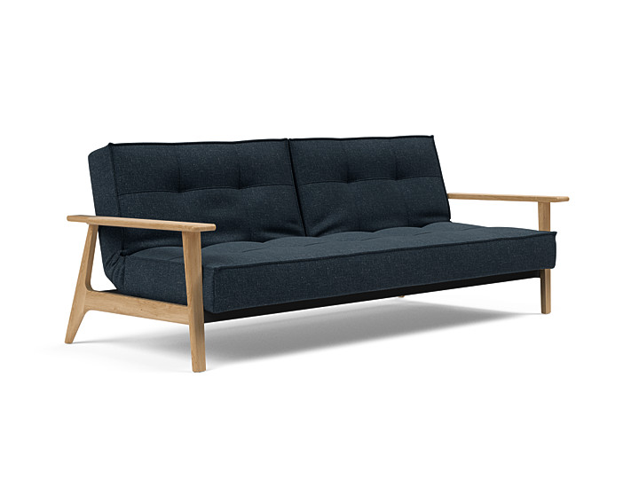 Innovation Splitback Sovesofa Med Frej Armlæn Valg Armlæn Mellem Egetræ Eller Røget Egetræ-515 -egetræ
