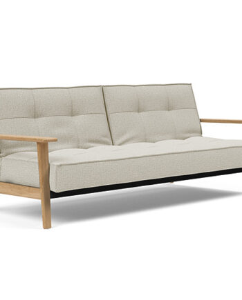 Innovation  Splitback Sovesofa Med Frej Armlæn Valg Armlæn Mellem Egetræ Eller Røget Egetræ-527-egetræ