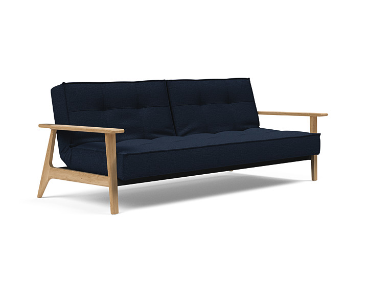 Innovation Splitback Sovesofa Med Frej Armlæn Valg Armlæn Mellem Egetræ Eller Røget Egetræ-528 -egetræ
