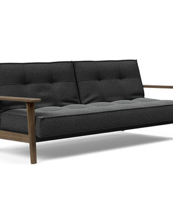 Innovation  Splitback Sovesofa Med Frej Armlæn Valg Armlæn Mellem Egetræ Eller Røget Egetræ-529-egetræ