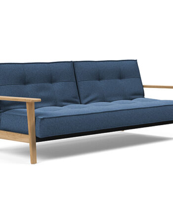 Innovation  Splitback Sovesofa Med Frej Armlæn Valg Armlæn Mellem Egetræ Eller Røget Egetræ-537-egetræ