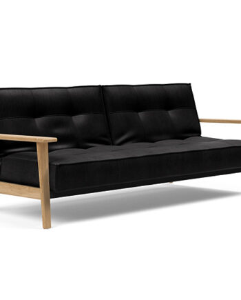 Innovation  Splitback Sovesofa Med Frej Armlæn Valg Armlæn Mellem Egetræ Eller Røget Egetræ-550 -egetræ