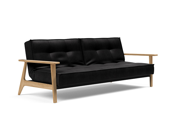 Innovation Splitback Sovesofa Med Frej Armlæn Valg Armlæn Mellem Egetræ Eller Røget Egetræ-550 -egetræ