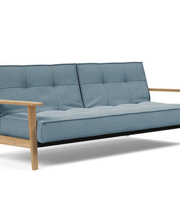 Innovation  Splitback Sovesofa Med Frej Armlæn Valg Armlæn Mellem Egetræ Eller Røget Egetræ-558-egetræ