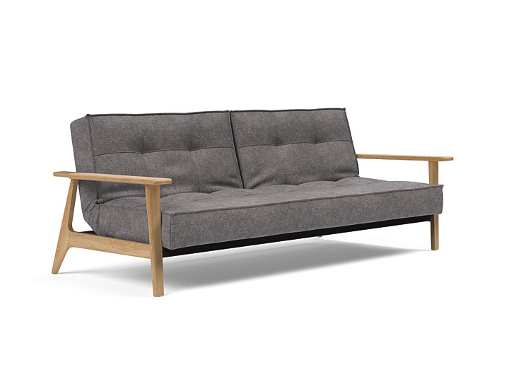 Innovation Splitback Sovesofa Med Frej Armlæn Valg Armlæn Mellem Egetræ Eller Røget Egetræ-282-egetræ