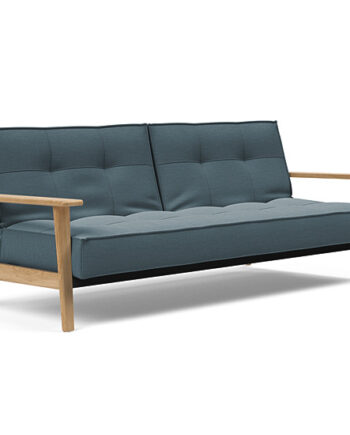 Innovation  Splitback Sovesofa Med Frej Armlæn Valg Armlæn Mellem Egetræ Eller Røget Egetræ-573 -egetræ
