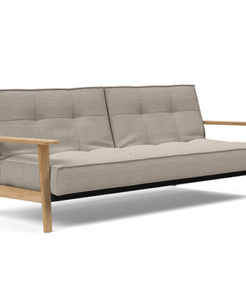 Innovation  Splitback Sovesofa Med Frej Armlæn Valg Armlæn Mellem Egetræ Eller Røget Egetræ-579-egetræ