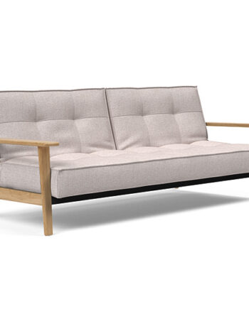 Innovation  Splitback Sovesofa Med Frej Armlæn Valg Armlæn Mellem Egetræ Eller Røget Egetræ-300 -egetræ