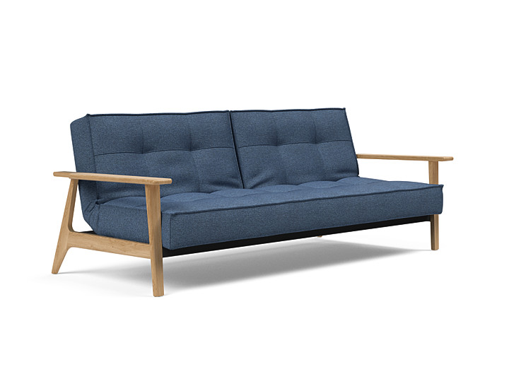 Innovation Splitback Sovesofa Med Frej Armlæn Valg Armlæn Mellem Egetræ Eller Røget Egetræ-302-egetræ