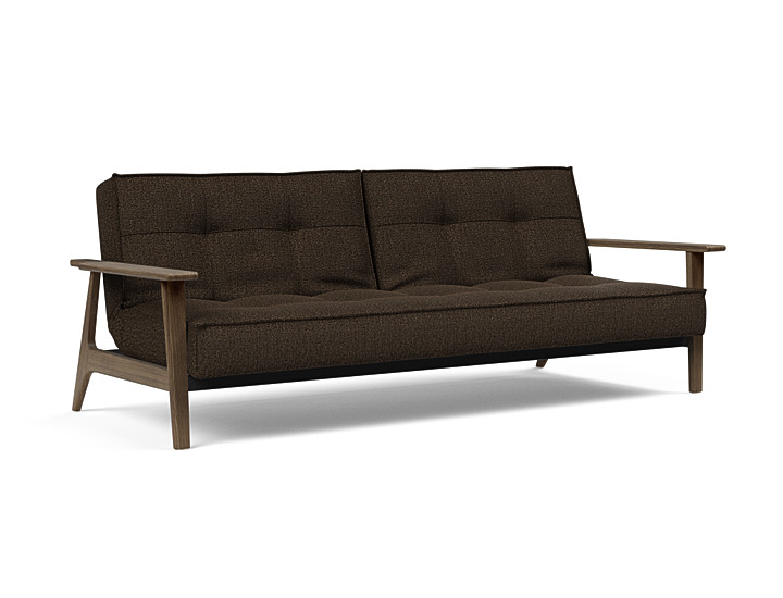 Innovation Splitback Sovesofa Med Frej Armlæn Valg Armlæn Mellem Egetræ Eller Røget Egetræ-358-røget Egetræ