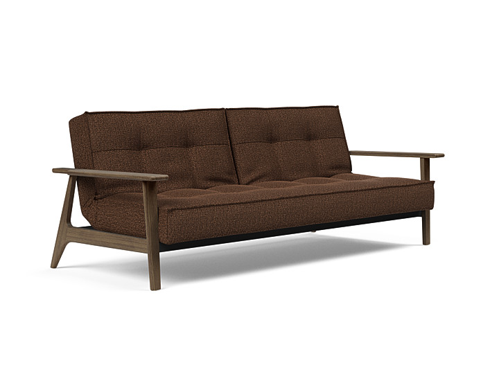 Innovation Splitback Sovesofa Med Frej Armlæn Valg Armlæn Mellem Egetræ Eller Røget Egetræ-359-røget Egetræ