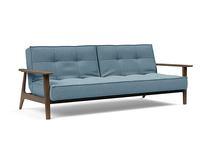 Innovation Splitback Sovesofa Med Frej Armlæn Valg Armlæn Mellem Egetræ Eller Røget Egetræ-525 -røget Egetræ