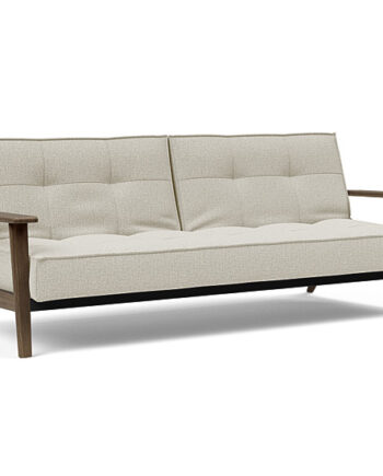 Innovation  Splitback Sovesofa Med Frej Armlæn Valg Armlæn Mellem Egetræ Eller Røget Egetræ-527-røget Egetræ