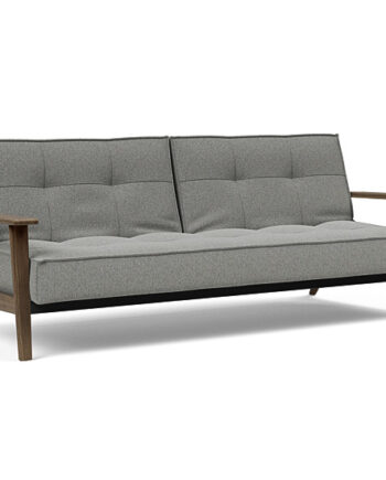 Innovation  Splitback Sovesofa Med Frej Armlæn Valg Armlæn Mellem Egetræ Eller Røget Egetræ-533 -røget Egetræ