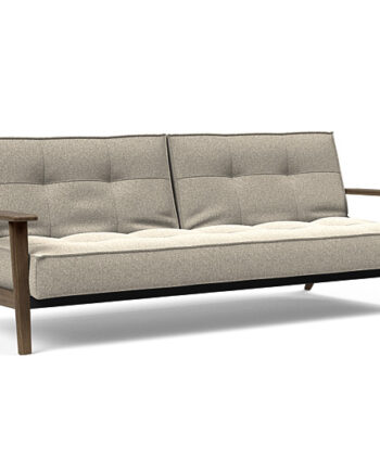 Innovation  Splitback Sovesofa Med Frej Armlæn Valg Armlæn Mellem Egetræ Eller Røget Egetræ-539-røget Egetræ