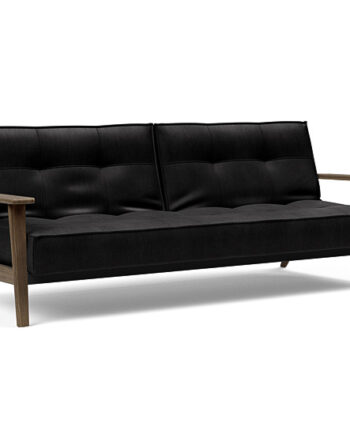Innovation  Splitback Sovesofa Med Frej Armlæn Valg Armlæn Mellem Egetræ Eller Røget Egetræ-550 -røget Egetræ