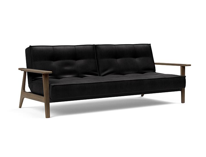 Innovation Splitback Sovesofa Med Frej Armlæn Valg Armlæn Mellem Egetræ Eller Røget Egetræ-550 -røget Egetræ