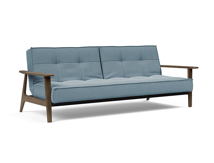 Innovation Splitback Sovesofa Med Frej Armlæn Valg Armlæn Mellem Egetræ Eller Røget Egetræ-558-røget Egetræ
