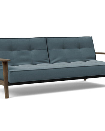 Innovation  Splitback Sovesofa Med Frej Armlæn Valg Armlæn Mellem Egetræ Eller Røget Egetræ-573 -røget Egetræ