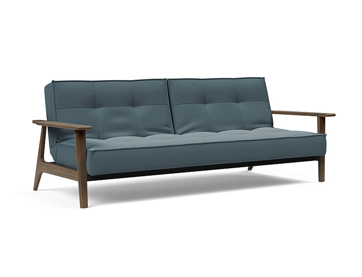 Innovation Splitback Sovesofa Med Frej Armlæn Valg Armlæn Mellem Egetræ Eller Røget Egetræ-573 -røget Egetræ