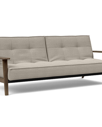 Innovation  Splitback Sovesofa Med Frej Armlæn Valg Armlæn Mellem Egetræ Eller Røget Egetræ-579-røget Egetræ