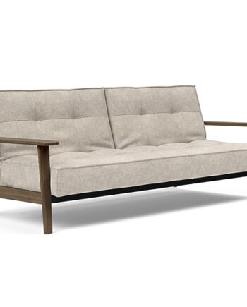 Innovation  Splitback Sovesofa Med Frej Armlæn Valg Armlæn Mellem Egetræ Eller Røget Egetræ-580-røget Egetræ