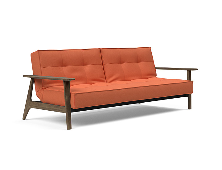 Innovation Splitback Sovesofa Med Frej Armlæn Valg Armlæn Mellem Egetræ Eller Røget Egetræ-581-røget Egetræ