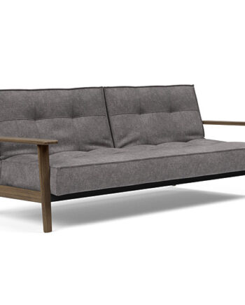 Innovation  Splitback Sovesofa Med Frej Armlæn Valg Armlæn Mellem Egetræ Eller Røget Egetræ-282-røget Egetræ