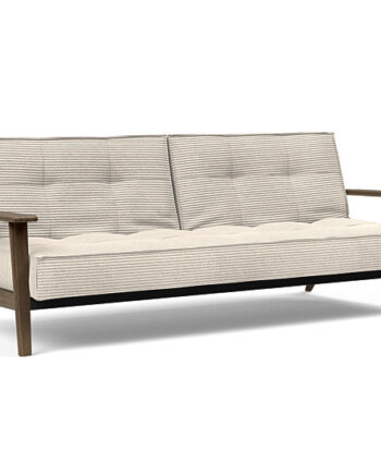 Innovation  Splitback Sovesofa Med Frej Armlæn Valg Armlæn Mellem Egetræ Eller Røget Egetræ-594-røget Egetræ